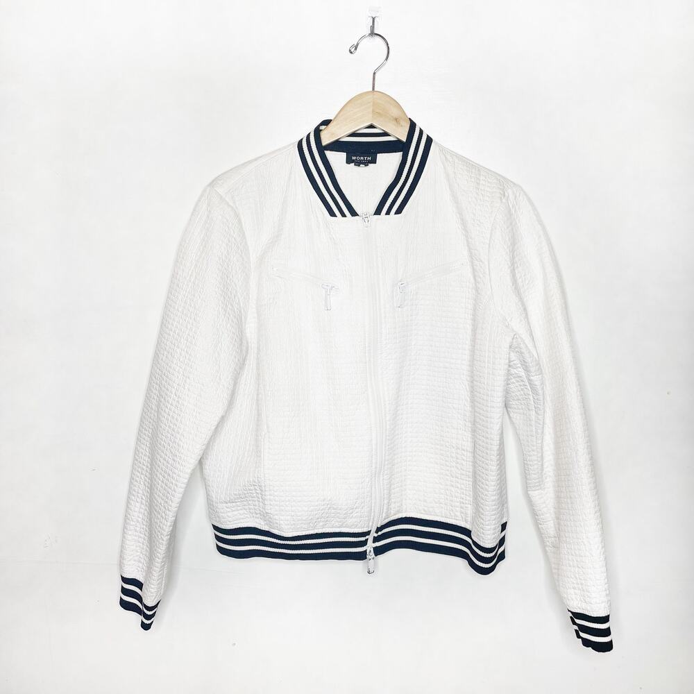 Worth White Lightweight Jacket - image 1